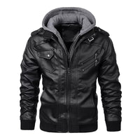 Thumbnail for Autumn Casual Motorcycle PU Jacket - Affordable streetwear  from swagstreet wear - Just £64.99! Shop now at swagstreet wear
