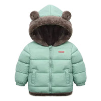 Thumbnail for CozyKids Fur-Trimmed Down Jacket - Affordable streetwear  from swagstreet wear - Just £28.99! Shop now at swagstreet wear