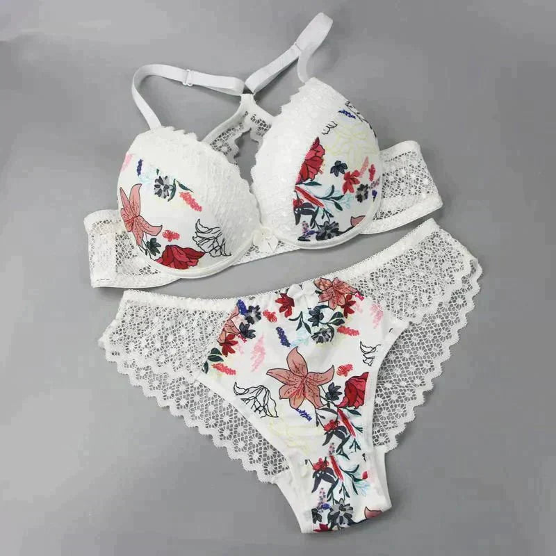 Floral Bliss Lace Bra Sets - Affordable streetwear  from swagstreet wear - Just £24.99! Shop now at swagstreet wear