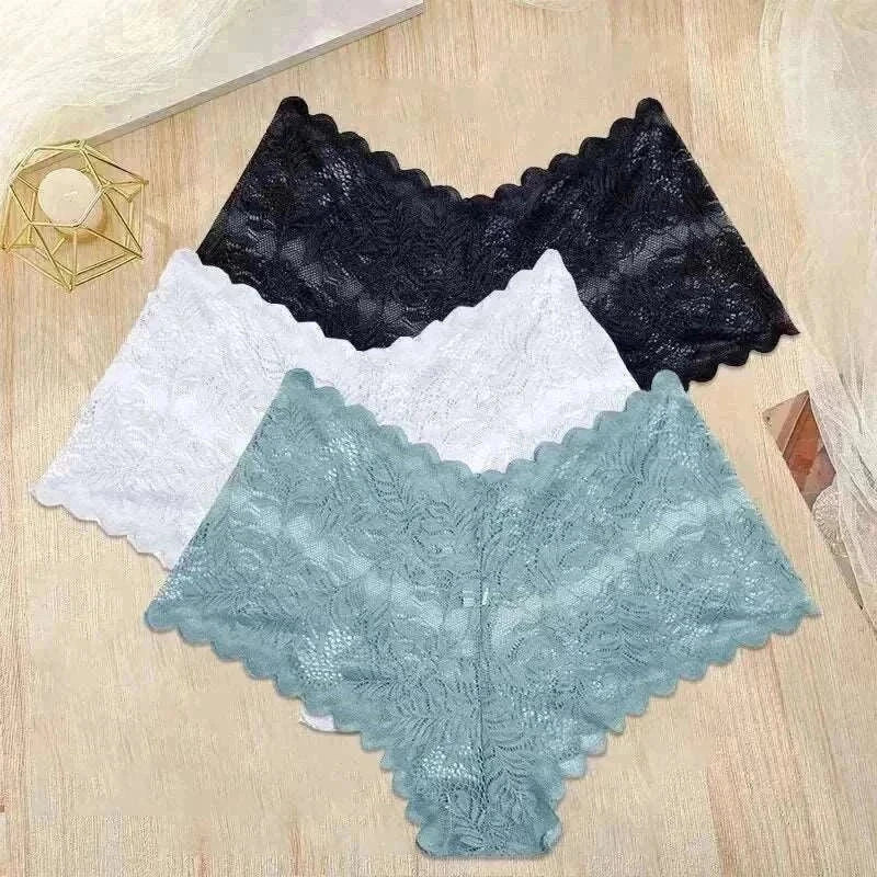 Floral Delight Lace Boyshorts Set - Affordable streetwear  from swagstreet wear - Just £13.99! Shop now at swagstreet wear