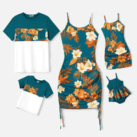 Thumbnail for Floral Elegance: Luxurious Family Matching Sets - Affordable streetwear  from swagstreet wear - Just £28.99! Shop now at swagstreet wear