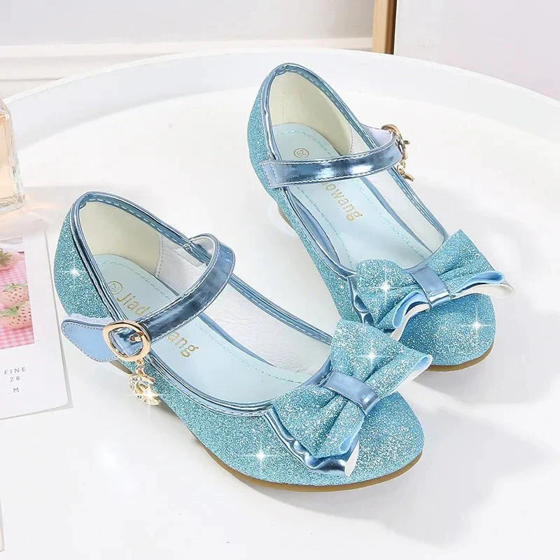 Girls Rhinestone Butterfly High Heel Princess Party Sandals - Affordable streetwear  from swagstreet wear - Just £29.99! Shop now at swagstreet wear