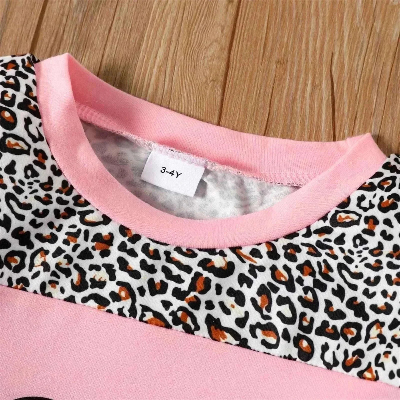 Leopard Love Toddler Outfit Set - Affordable streetwear  from swagstreet wear - Just £33.99! Shop now at swagstreet wear