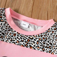 Thumbnail for Leopard Love Toddler Outfit Set - Affordable streetwear  from swagstreet wear - Just £33.99! Shop now at swagstreet wear