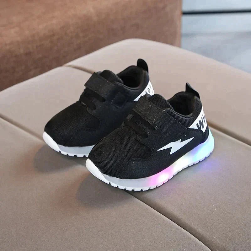 Luminous Kids Tennis Shoes - Breathable & Light Sneakers for Boys and Girls - Affordable streetwear  from swagstreet wear - Just £21.99! Shop now at swagstreet wear