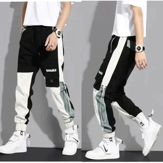 Men's Trendy Fleece Cargo Pants | Multi Pocket Hip Hop Joggers - Affordable streetwear  from swagstreet wear - Just £20.99! Shop now at swagstreet wear