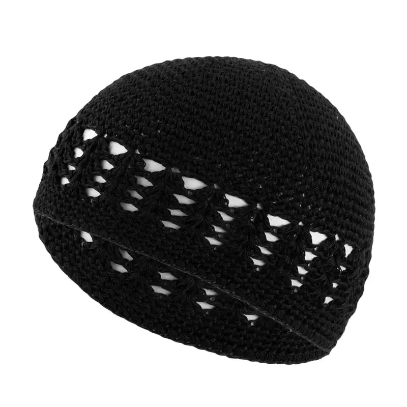 Solid Cotton Kufi Cap: Handmade Winter Beanie for Men and Women - Affordable streetwear  from swagstreet wear - Just £7.99! Shop now at swagstreet wear