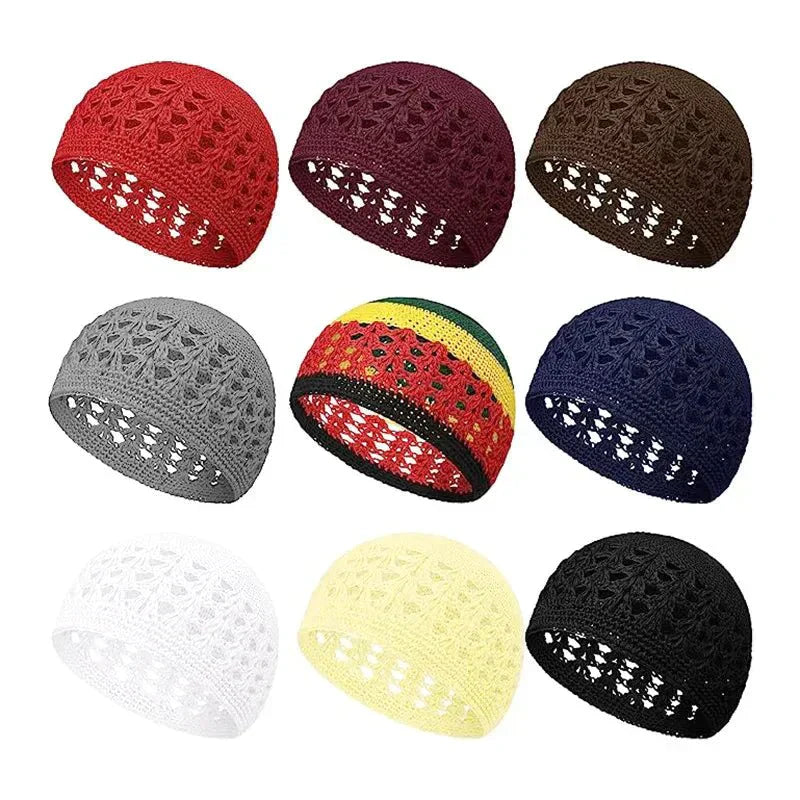 Solid Cotton Kufi Cap: Handmade Winter Beanie for Men and Women - Affordable streetwear  from swagstreet wear - Just £9.99! Shop now at swagstreet wear