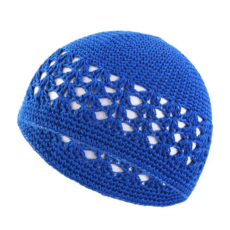 Solid Cotton Kufi Cap: Handmade Winter Beanie for Men and Women - Affordable streetwear  from swagstreet wear - Just £9.99! Shop now at swagstreet wear