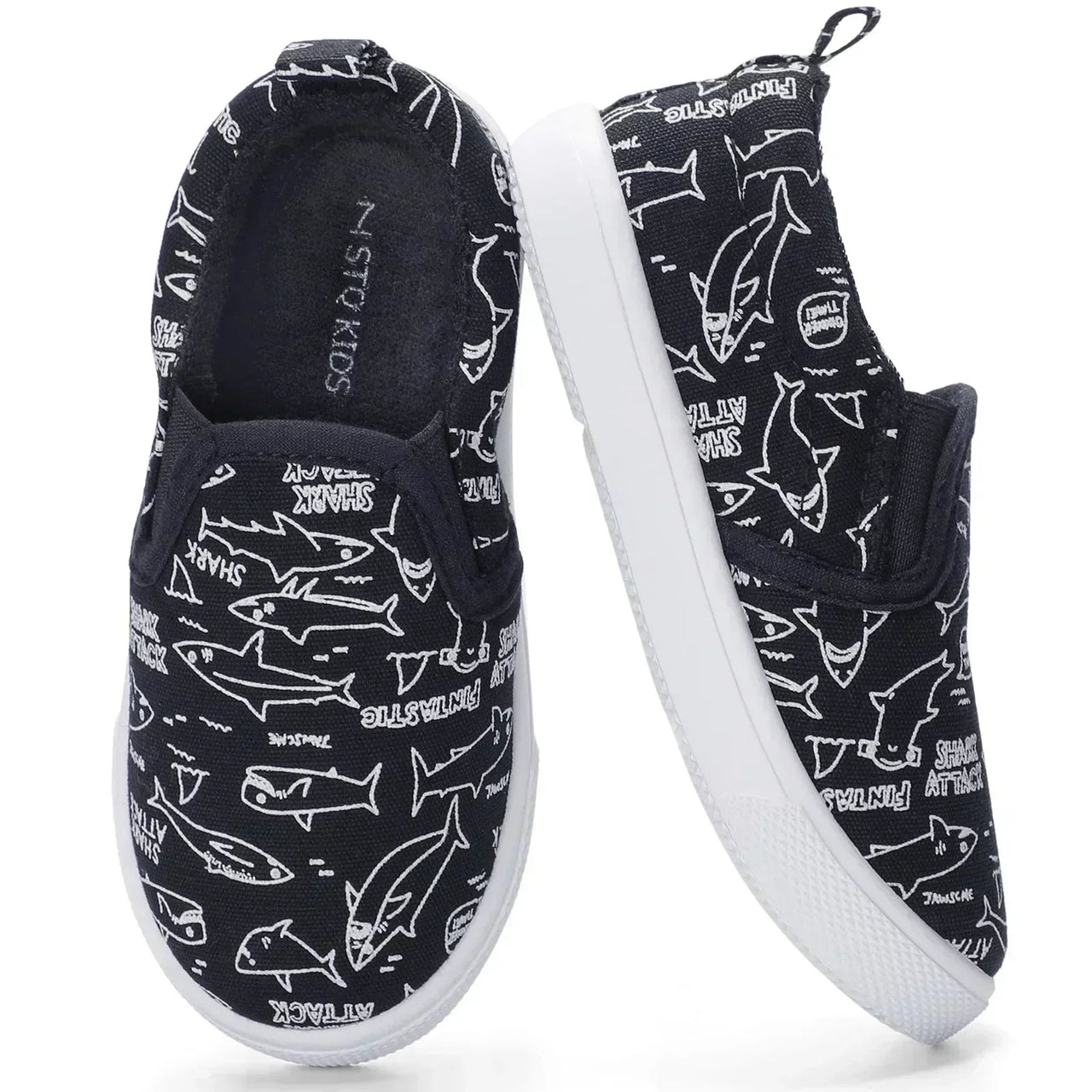STQ KIDS Animal Print Slip-On Canvas Shoes - Affordable streetwear  from swagstreet wear - Just £23.99! Shop now at swagstreet wear