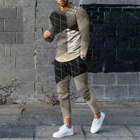 Thumbnail for Urban Edge 3D Print Tracksuit Set - Affordable streetwear  from swagstreet wear - Just £34.99! Shop now at swagstreet wear