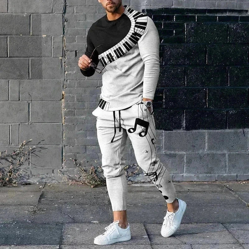 Urban Edge 3D Print Tracksuit Set - Affordable streetwear  from swagstreet wear - Just £34.99! Shop now at swagstreet wear