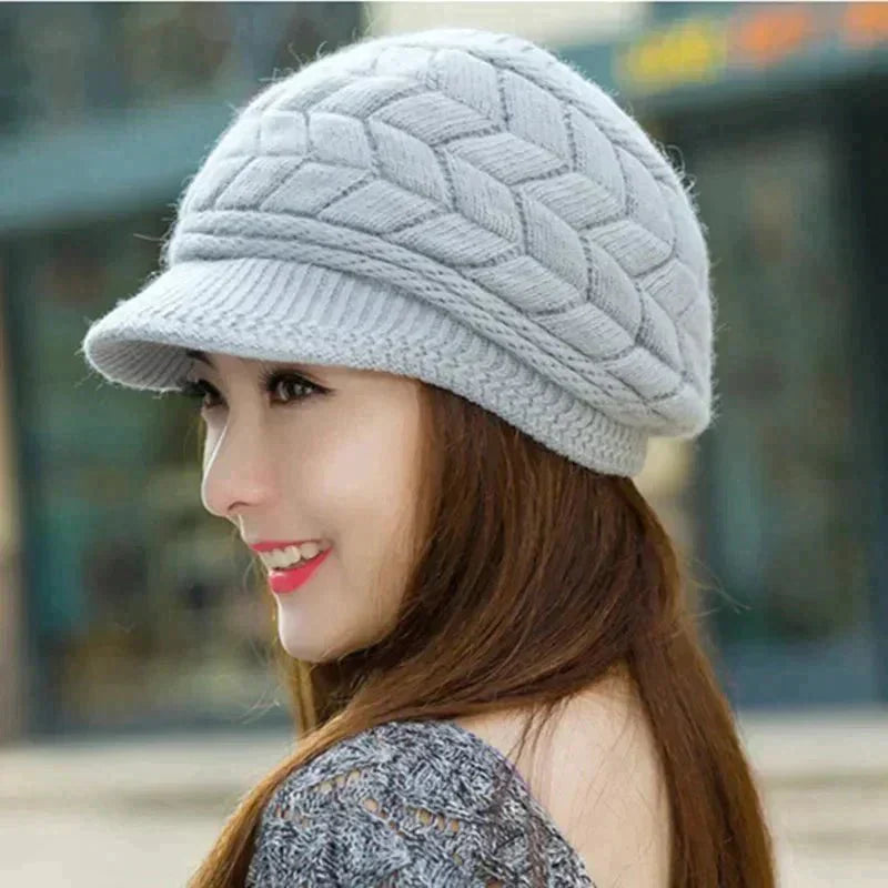 Winter Warm Knitted Beret - Affordable streetwear  from swagstreet wear - Just £12.99! Shop now at swagstreet wear