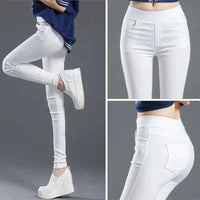 Thumbnail for Women's Summer Elastic Skinny Pencil Pants - Affordable streetwear  from swagstreet wear - Just £17.99! Shop now at swagstreet wear